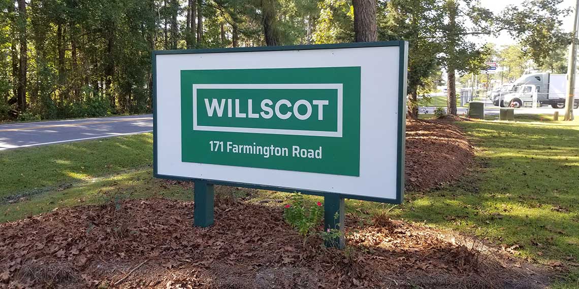 WillScot signage in WillScot Charleston, SC 